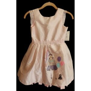 fiveloaves twofish Girls 8 Pink Party Dress Little Loaves & Fishes Birthday NWT